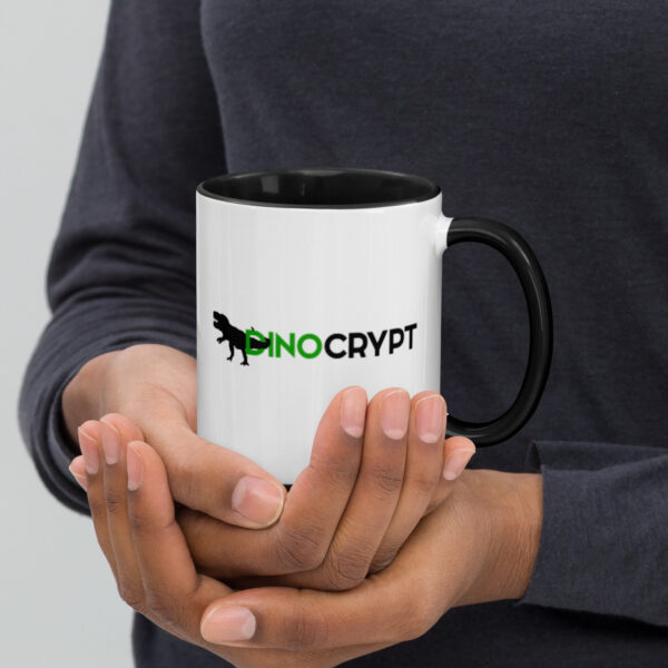 DinoCrypt Mug with Color Inside