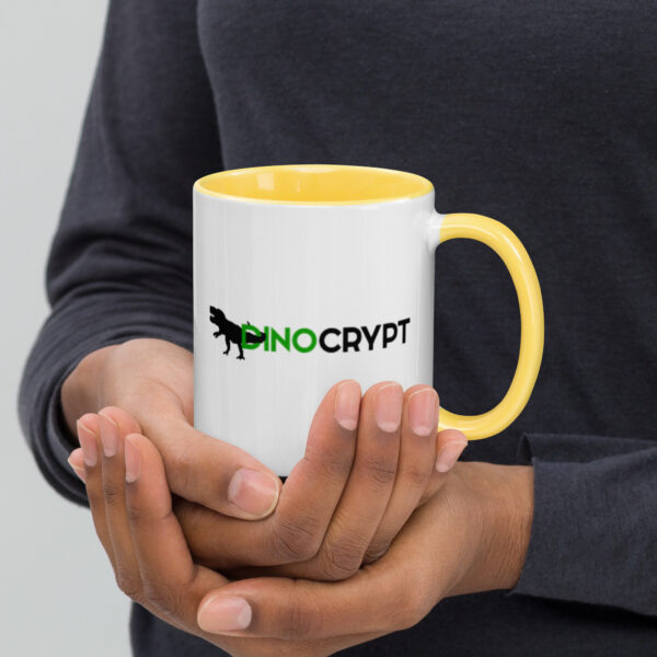 DinoCrypt Mug with Color Inside - Image 3